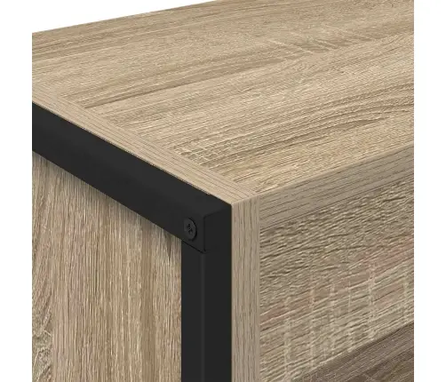 Raamaturiiul 2 Pcs Sonoma 80 X 30 X 155 Cm Tehispuit