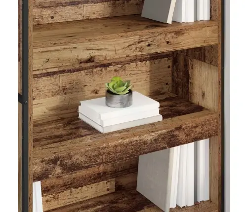 Grāmatplaukts 2 Pcs Vecs Koks 80 X 30 X 155 Cm Vidaxl