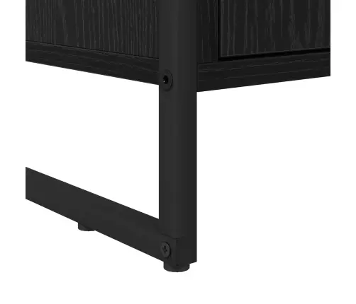 Grāmatplaukts 2 Pcs Melns Ozolkoks 99,5 X 30 X 108,5 Cm Vidaxl