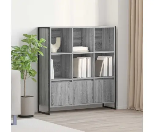 Raamaturiiul 2 Pcs Hall Sonoma 99,5 X 30 X 108 Cm Tehispuit