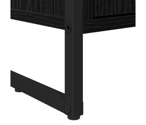 Augstās Skapji 2 Pcs Melns Ozolkoks 60 X 36 X 300 Cm Vidaxl