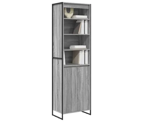 Augstās Skapji 2 Pcs Pelēks Sonoma 60 X 36 X 300 Cm Vidaxl