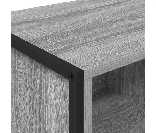 Puse 2 Pcs Pelēks Sonoma 81 X 36 X 150.5 Cm Inženierijas Koks Vidaxl