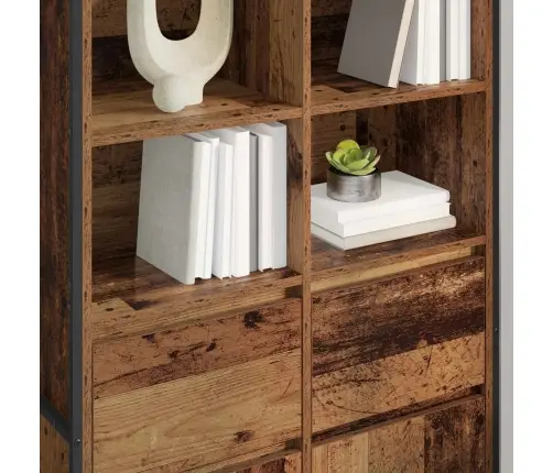 Kõide Sahtliga 2 Pcs Vana Puit 81 X 36 X 150.5 Cm Tehispuit