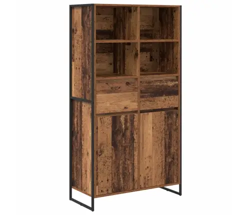 Kõide Sahtliga 2 Pcs Vana Puit 81 X 36 X 150.5 Cm Tehispuit