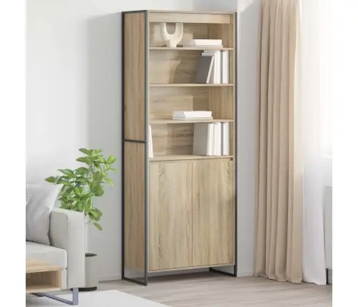 Augstās Skapji 2 Pcs Sonoma 60 X 36 X 300 Cm Inženierijas Koks Vidaxl