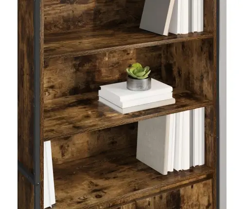 Augstās Skapji 2 Pcs Dūmu Ozols 60 X 36 X 300 Cm Vidaxl