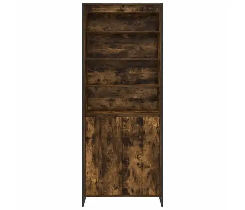 Augstās Skapji 2 Pcs Dūmu Ozols 60 X 36 X 300 Cm Vidaxl