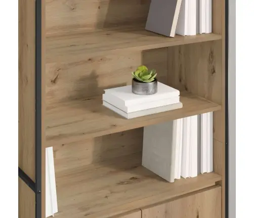 Augstās Skapji 2 Pcs Mākslīgā Ozola 60 X 36 X 300 Cm Vidaxl