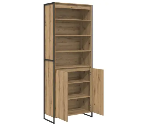 Augstās Skapji 2 Pcs Mākslīgā Ozola 60 X 36 X 300 Cm Vidaxl