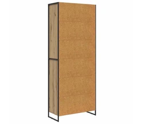 Augstās Skapji 2 Pcs Mākslīgā Ozola 60 X 36 X 300 Cm Vidaxl