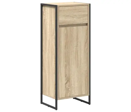 Vannas Istabas Mēbeļu Komplekts Sonoma Ozols Inženierijas Koks Vidaxl