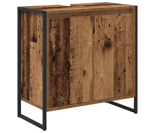 Vannas Istabas Mēbeļu Komplekts Vecs Koks Inženierijas Koks Vidaxl