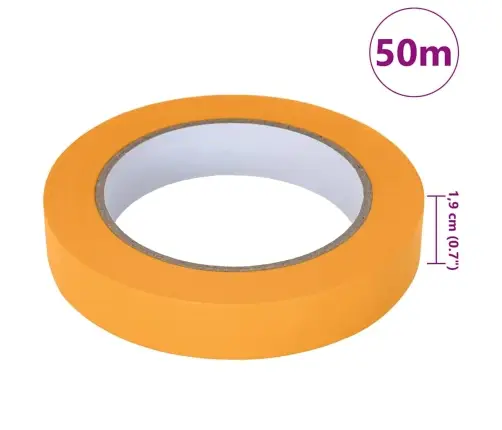 Maali Teip 24 Pcs Kollane 19Mm X 50M Paber