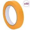Maali Teip 50 Pcs Kollane 19Mm X 50M Paber
