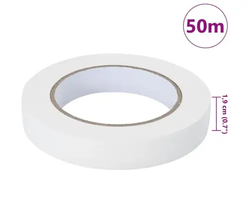 Maali Teip 50 Pcs Valge 19Mm X 50M Paber