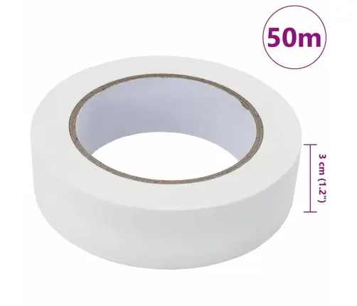 Gleznotāja Maskēšanas Lentes 24 Pcs Balts 30Mm X 50M Papīrs Vidaxl