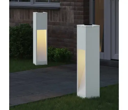 Päikese Led Rada Valgus 2 Pcs Valge Külmvaltsitud Teras