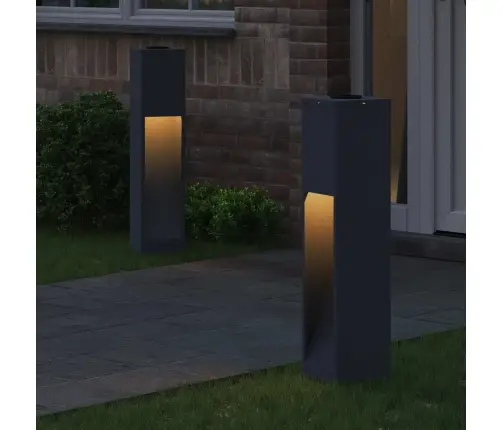 Päikese Led Rada Valgus 2 Pcs Antratsiit Külmvaltsitud Teras