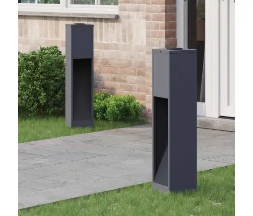 Päikese Led Rada Valgus 2 Pcs Antratsiit Külmvaltsitud Teras