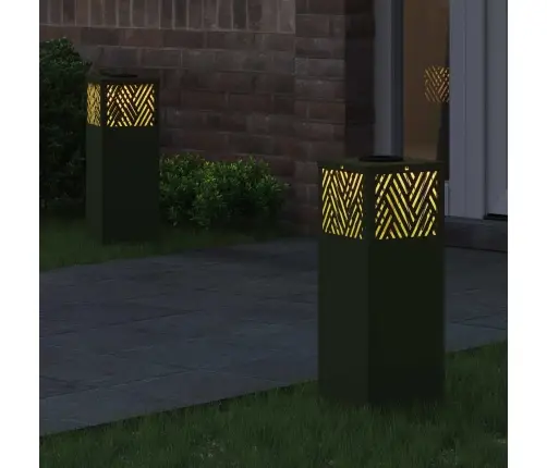 Päikese Led Käigutee Tuli 2 Pcs Küpset Roheline