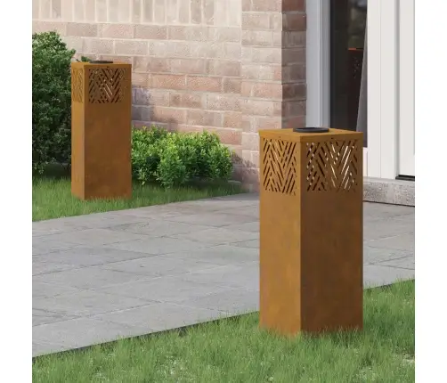 Päikese Led Käigutee Tuli 2 Pcs Pronksjas Terase Tüüp