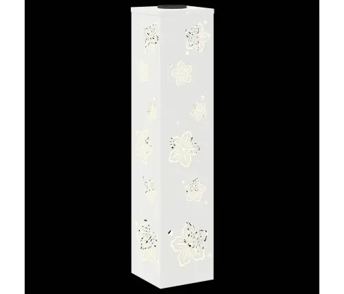 Saules Led Ceļa Gaisma 2 Pcs Balts Auksti Velmēts Tērauds Vidaxl