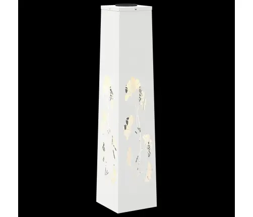 Saules Led Ceļa Gaisma 2 Pcs Balts Auksti Velmēts Tērauds Vidaxl