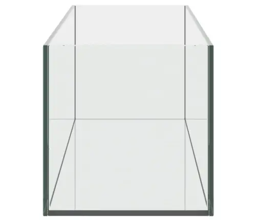 Akvārijs Ar Uzglabāšanu Balts Stikls Vidaxl