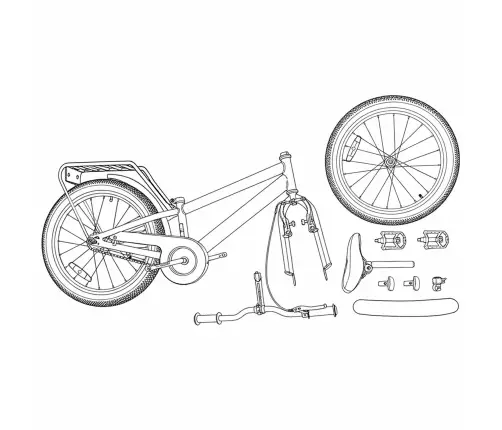 Bērnu Velosipēds 20 Collas 6-11 Gadu Vecumam Melna Vidaxl