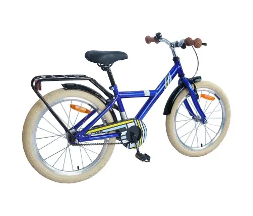 Bērnu Velosipēds 24 Collas No 8 Līdz 12 Gadiem Tumši Zils Vidaxl