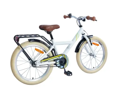 Bērnu Velosipēds 24 Collas No 8 Līdz 12 Gadiem Balts Vidaxl
