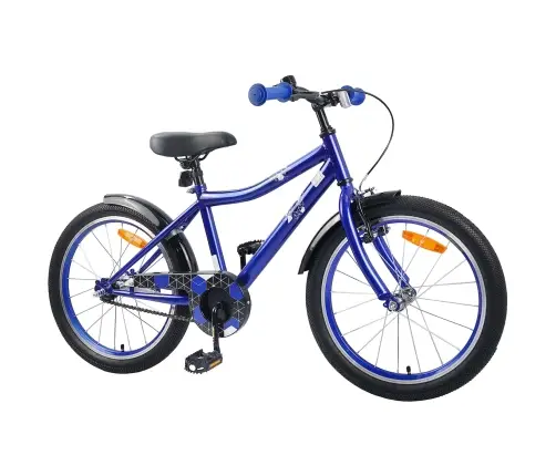 Vaikų Dviratis 20 Colių 6-11 Metų Amžiaus Tamsiai Mėlyna