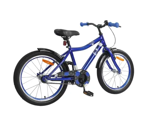 Vaikų Dviratis 20 Colių 6-11 Metų Amžiaus Tamsiai Mėlyna
