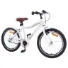 Bērnu Velosipēds 24 Collas No 8 Līdz 12 Gadiem Balts Vidaxl