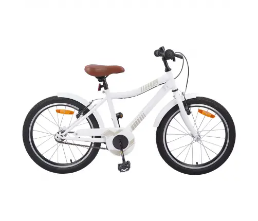 Bērnu Velosipēds 24 Collas No 8 Līdz 12 Gadiem Balts Vidaxl