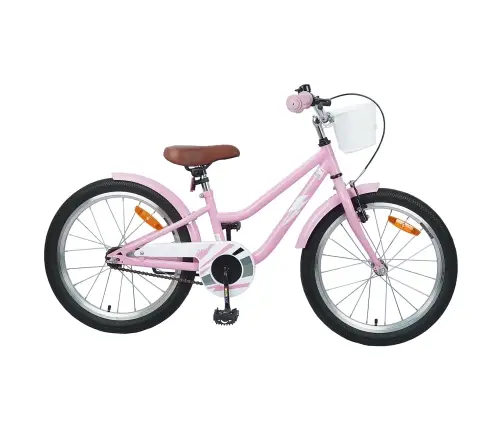 Vaikų Dviratis 20 Colių Nuo 6 Iki 11 Metų Šviesiai Rožinė