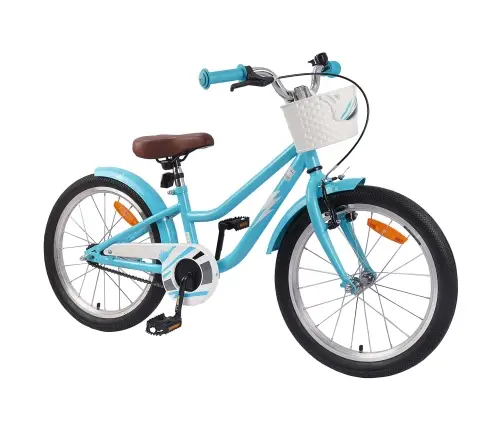 Vaikų Dviratis 20 Colių 6-11 Metų Amžiaus Šviesiai Mėlyna