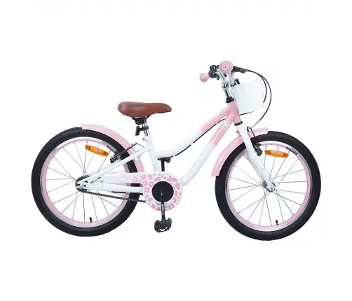 Vaikų Dviratis 20 Colių 6-11 Metų Amžiaus Šviesiai Rožinė