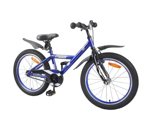 Vaikų Dviratis 20 Colių 6-11 Metų Amžiaus Tamsiai Mėlyna