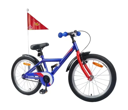 Vaikų Dviratis 20 Colių 6-11 Metų Amžiaus Tamsiai Mėlyna