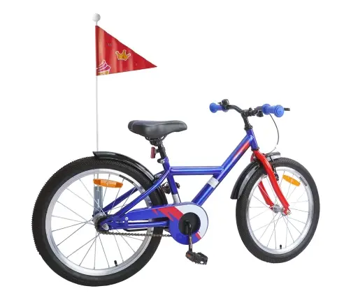 Vaikų Dviratis 20 Colių 6-11 Metų Amžiaus Tamsiai Mėlyna