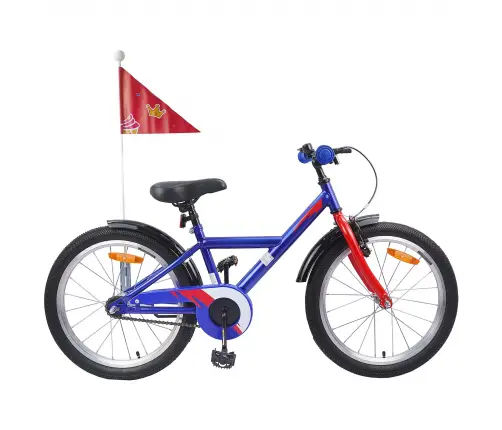 Vaikų Dviratis 20 Colių 6-11 Metų Amžiaus Tamsiai Mėlyna