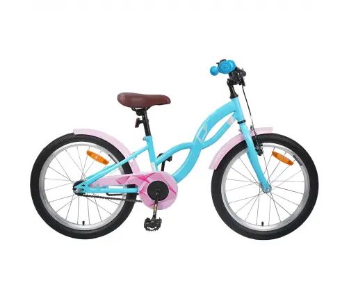 Vaikų Dviratis 20 Colių 6-11 Metų Amžiaus Šviesiai Mėlyna