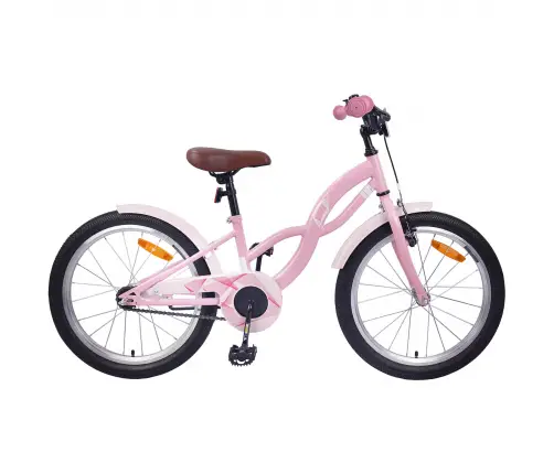 Vaikų Dviratis 20 Colių 6-11 Metų Amžiaus Šviesiai Rožinė