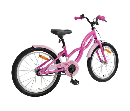 Vaikų Dviratis 20 Colių 6-11 Metų Amžiaus Tamsiai Rožinė