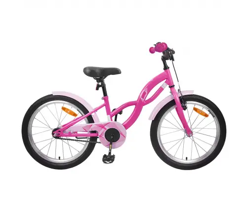 Vaikų Dviratis 20 Colių 6-11 Metų Amžiaus Tamsiai Rožinė