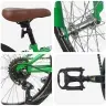 Kalnu Velosipēds 20 Collas 6-Speed Iedots 5-8 Gadu Vecumam Zaļa Vidaxl