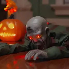 Helovīna Rāpojošs Zombijs Zaļa 112 X 25.5 X 21.5 Cm Poliesters Vidaxl