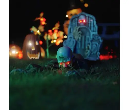 Helovīna Rāpojošs Zombijs Zaļa 112 X 25.5 X 21.5 Cm Poliesters Vidaxl